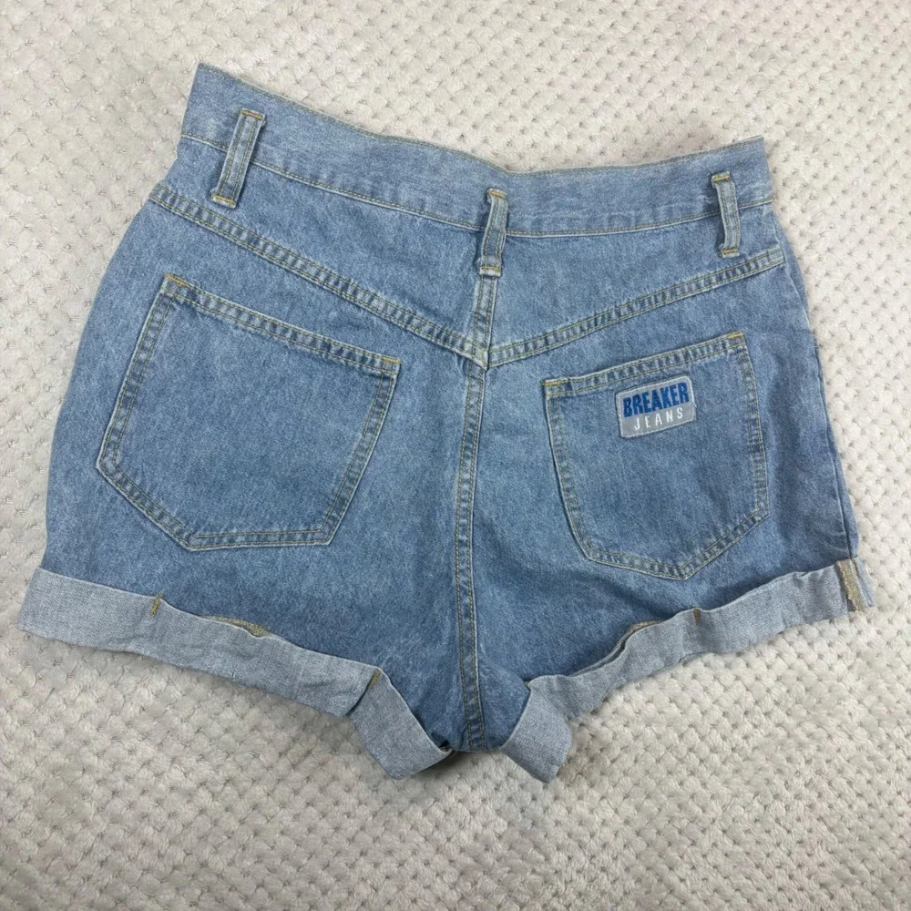 Vintage Breaker jeans shorts size large women's made in the USA 100% cotton